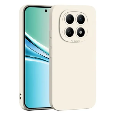 Cover per Xiaomi Redmi Note 15 5G (Global) / Poco M8 5G, con Precisi Fori per Fotocamera, Morbida Cover in TPU Antiurto - Bianco