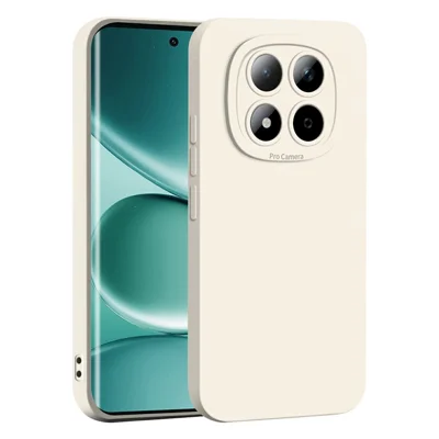 Capa para Xiaomi Redmi Note 15 Pro 5G (Global) com Recortes Precisos para Câmara, Capa Amortecedora em TPU Macia - Branco