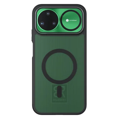 Coque magnétique pour Huawei nova 15 Pro 5G / nova 15 Ultra 5G, housse tactile mate en TPU + PC - Noir