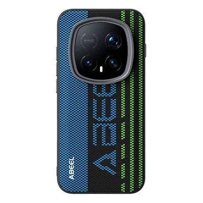 ABEEL For Honor Magic8 RSR Porsche Design 5G Magnetic Case Micro-Embossing 6D Printed PC TPU Aluminum Alloy Leather Phone Cover - Outstanding No. 1