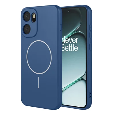 Magnetyczna obudowa na OnePlus 15R 5G / Ace 6 5G / Ace 6T 5G, antywypadkowa miękka tylna pokrywa z tworzywa TPU - niebieska