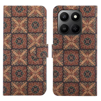 PEIYE Rilievo Cover per Honor 400 Pro, Custodia Libro Flip in PU Pelle