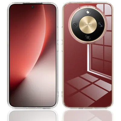 Für Honor X9d 5G / Honor X70 5G / Honor Magic8 Lite 5G Klare Handyhülle TPU+Acryl Stoßfeste Rückseite - Klar