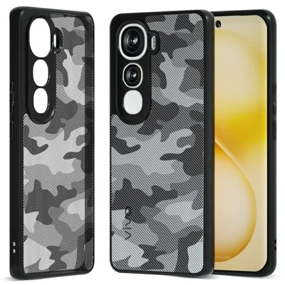 IBMRS Phone Case For vivo Y400 5G  /  4G Soft TPU Frame Hard PC Back Anti-Fall Phone Cover - Artistic Camouflage