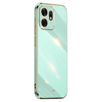 XINLI Capa para Telemóvel Honor Play 60A 5G com Revestimento Electrolítico TPU à Prova de Suor - Ciano