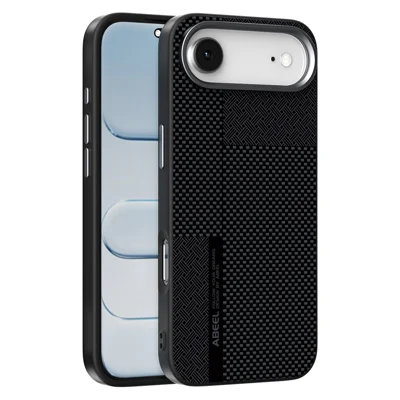 ABEEL For iPhone Air Magnetic Case Ultra-thin 6D Printed Shockproof TPU PC Aluminum Alloy Leather Phone Cover - Guardian Model 2 No. 2