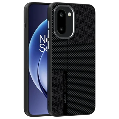 ABEEL For OnePlus 15R 5G  /  Ace 6T 5G Magnetic Case Ultra-thin 6D Printed Shockproof TPU PC Aluminum Alloy Leather Phone Cover - Guardian Model 2 No. 2