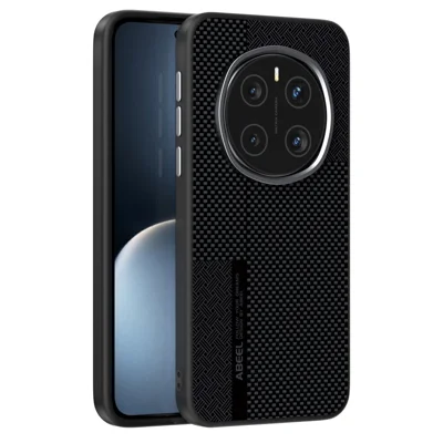 ABEEL For Honor Magic7 Pro 5G Magnetic Case Ultra-thin 6D Printed Shockproof TPU PC Aluminum Alloy Leather Phone Cover - Guardian Model 2 No. 1