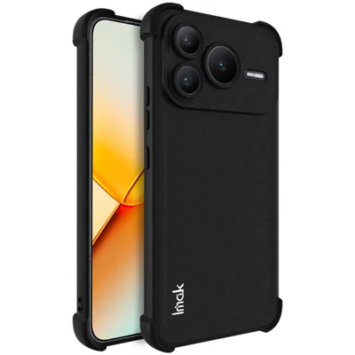 IMAK For Honor Power2 5GCase TPU Phone Cover Airbag Shockproof Protection - Matte Black