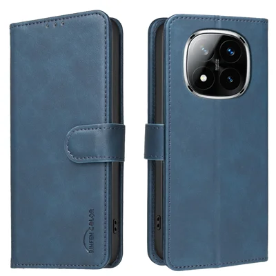 Acquista Custodia in pelle con risvolto e linee in rilievo per Xiaomi Redmi Note 14 Pro Plus Note14 5G 14Pro 13 Pro 13pro Redmi 14C 4G 14R Portafoglio con supporto per carte