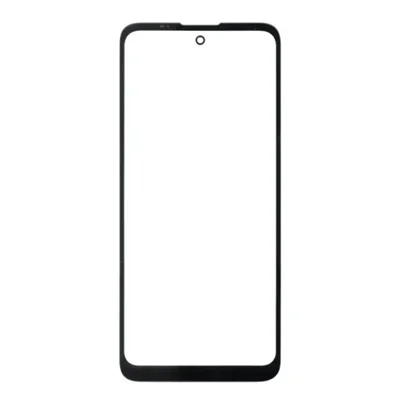 Передняя стеклянная линза экрана + деталь с клеем OCA для Motorola Moto E40 / E30 (без логотипа)