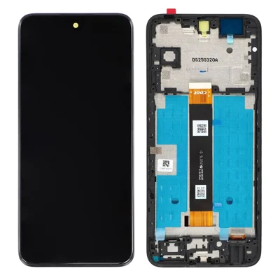 For TCL 60R 5G T519H OEM Grade S LCD Screen and Digitizer Assembly + Frame (Without Logo)