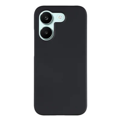 For Xiaomi Redmi Turbo 5 5G Case Hard PC Drop Proof Frosted Minimalist Phone Cover - Black