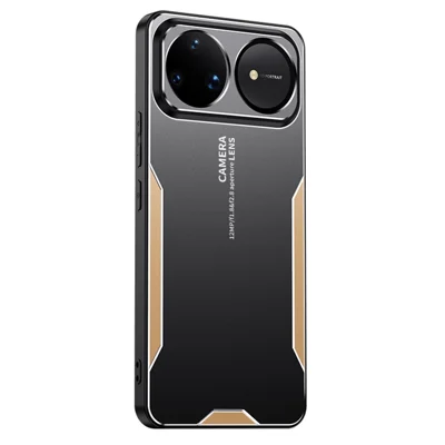 For Huawei nova 15 Ultra 5G Phone Case Aluminium Alloy TPU PC Back Cover - Gold