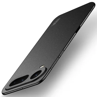 Pour Honor Magic8 Pro Air 5G MOFI Shield Série Mate Coque en PC Mince Couverture de Téléphone - Noir