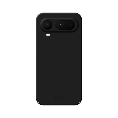 Coque de téléphone pour Honor Magic8 Pro Air 5G MOFI JK série Qin, housse arrière mate anti-traces avec toucher peau - Noir