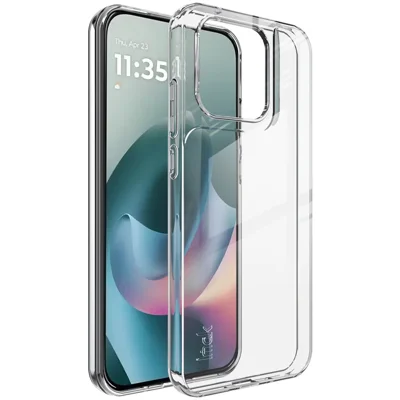 IMAK UX-10 Series Phone Case for Motorola Moto G87 5G / G77 5G / G67 5G / G Max 5G Soft TPU Mobile Back Cover - Transparent