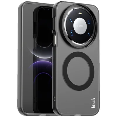 IMAK Magnetische hoes voor Huawei Mate 80 / Mate 80 Pro PC + TPU Achterkant - Zwart