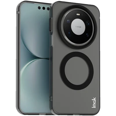 IMAK магнитный чехол для Huawei Mate 80 Pro Max, задняя панель для телефона из поликарбоната и ТПУ - черный