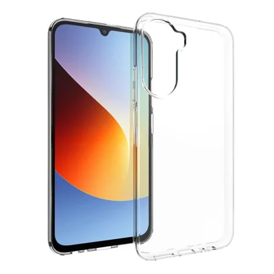 Cover per Xiaomi Redmi A7 Pro 4G, custodia posteriore in TPU resistente alle impronte, trasparente