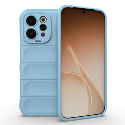 Custodia per telefono per vivo V70 Elite 5G / V70 5G Anti-caduta in TPU morbido custodia posteriore rinforzata - Blu baby