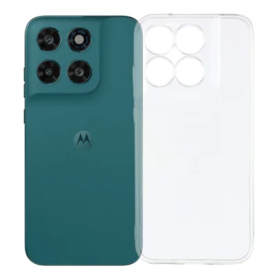 Back Cover for Motorola Moto G87 5G / G77 5G / G67 5G Ultra Thin Flexible TPU Clear Phone Case - Transparent