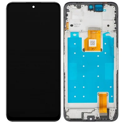Til Honor X7d 4G / X7d 5G Grade C LCD-skærm og digitizer-samling + ramme (uden logo)