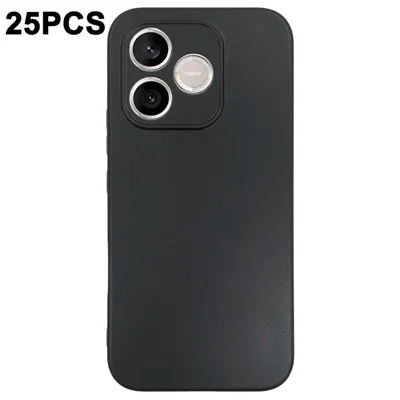 Kauf in Großmenge, 25 Stück, Handyhülle für Honor 600 Lite 5G / 500 Smart 5G, 1,2 mm TPU-Matt-Handyhülle - Schwarz