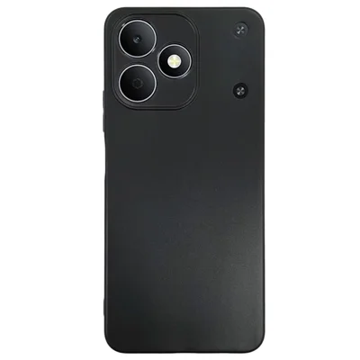 Achat en vrac 25 pièces pour Realme Note 80 4G Coque de téléphone 1,2 mm TPU Coque mate - Noir