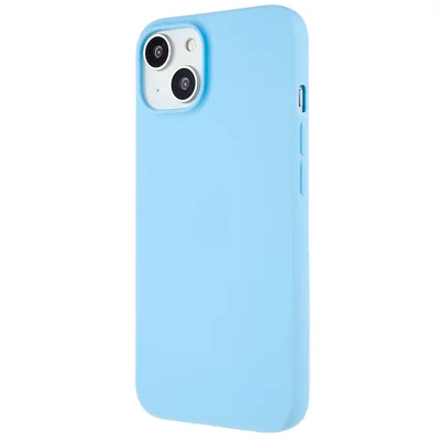 Telefoonhoesje voor iPhone 14 Plus vingerafdrukbestendig mat beschermend TPU-telefoonhoesje - Babyblauw