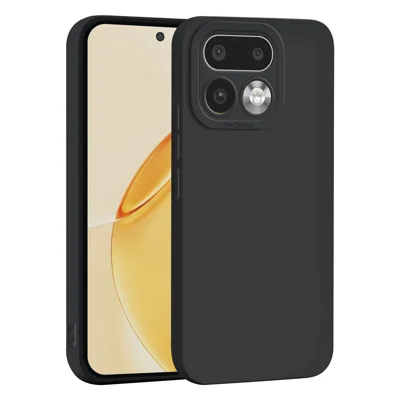 Obudowa do Realme 16 Pro+ 5G, precyzyjne wycięcia na aparat, miękka obudowa TPU odporna na wstrząsy – czarna