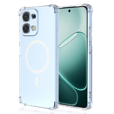 Custodia Rey In Gel TPU Trasparente Per Oppo Realme 6 Pro - Cover Sottile 0,33mm, Morbida E Antigraffio - 4