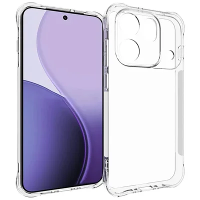 För Oppo Find X9S Pro 5G WANLONFENG TM-seriens genomskinliga TPU-hölse 2,0 mm mobilbaklucka - Transparent