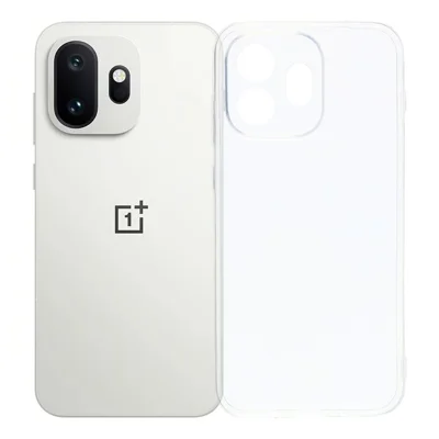 Capa Traseira para OnePlus 15T 5G, Capa Transparente Ultrafina e Flexível em TPU - Transparente