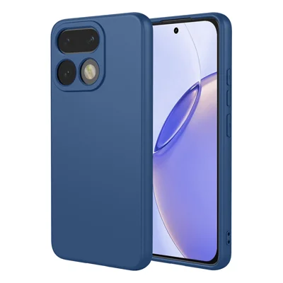 Obudowa do Realme 16 Pro 5G, miękka obudowa z tworzywa TPU o wrażeniu ciekłego silikonu - niebieska