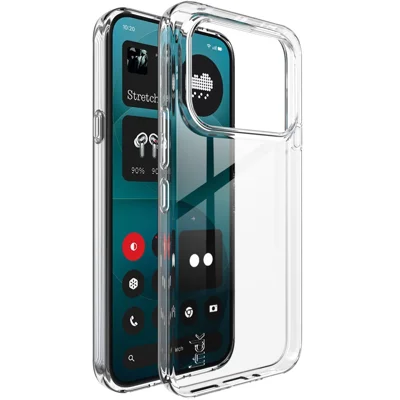 IMAK UX-10 Series Pour Nothing Phone (4a) Pro Coque de Téléphone Arrière en TPU Souple - Transparent