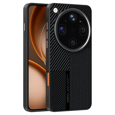ABEEL Obudowa magnetyczna do Oppo Find X9 Ultra 5G, ultra cienka, z nadrukiem 6D, odporna na wstrząsy, z tworzywa TPU, PC, stopu aluminium i skórzanego pokrowca - Model Guardian 2 nr 4