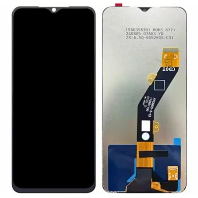 For itel A06 4G A669W A669L Grade C LCD Screen and Digitizer Assembly Replacement Part (Without Logo)
