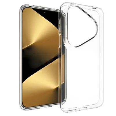 For Huawei Pura 90 Pro Max Case Watermark Resistant TPU Phone Back Cover - Transparent