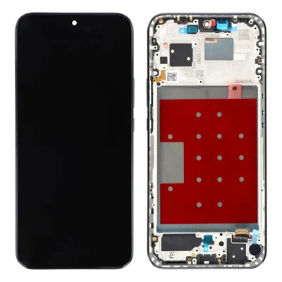 Per Huawei nova 13 5G BLK-AL80 BLK-LX9 OEM Grade S Schermo OLED e Assemblaggio Digitizer + Telaio (Senza Logo) - Nero