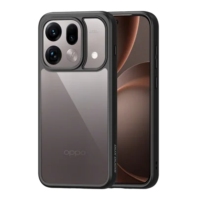 Dux Ducis för Oppo Find X9S Pro 5G DUX DUCIS Aimo-serien PC + TPU Clear Back mobilskal (REACH-certifiering) - Svart