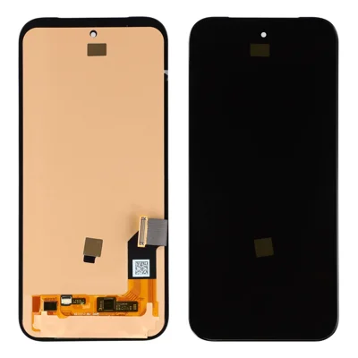 Pièce de remplacement d'assemblage d'écran OLED et de digitiseur de qualité Grade C, non OEM pour Google Pixel 9a GXQ96 GTF7P G3Y12 (sans logo)