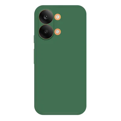 Pour Xiaomi Redmi Turbo 5 Max 5G / Poco X8 Pro Max 5G Coque TPU Protection à Bords Droits - Vert Minuit