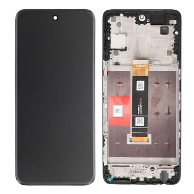 For TCL 50 Pro NxtPaper 5G T803E T803D OEM Grade S LCD Screen and Digitizer Assembly + Frame, Frosted Screen (Without Logo)