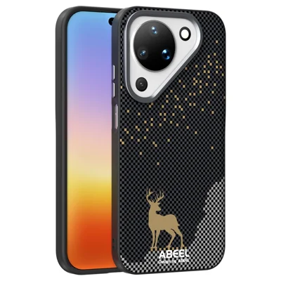 ABEEL For Huawei Pura 90 Magnetic Case Ultra Slim PC TPU Phone Back Cover - Deer