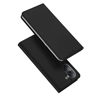 DUX DUCIS per Xiaomi Poco C81x 4G Custodia in Pelle Serie Skin Pro Cover con Supporto e Portacarte - Nero