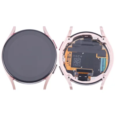 For Samsung Galaxy Watch 5 40mm SM-R900 SM-R905 OEM Grade S LCD Screen and Digitizer Assembly + Frame (Without Logo) - Pink Gold