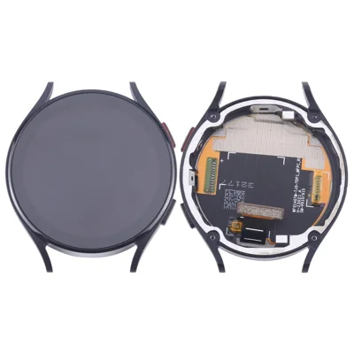 For Samsung Galaxy Watch 5 44mm SM-R910 R915 OEM Grade S LCD Screen and Digitizer Assembly + Frame (Without Logo) - Black