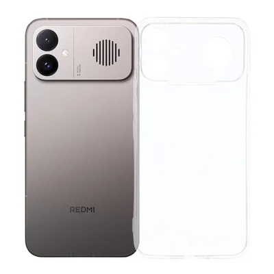Coque arrière pour Xiaomi Redmi K90 Max 5G, étui de téléphone transparent en TPU ultra fin et flexible - Transparent