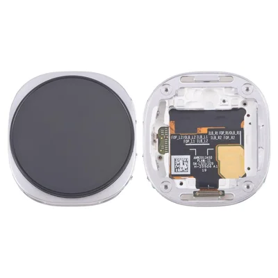Per Samsung Galaxy Watch8 40mm SM-L320 L325 OEM Grade S Schermo LCD e Assemblaggio Digitizer + Telaio (Senza Logo) - Argento